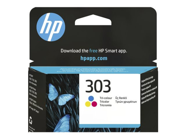 HP Nr.303 Tinte Tricolor T6N01AE Tinte Gelb,