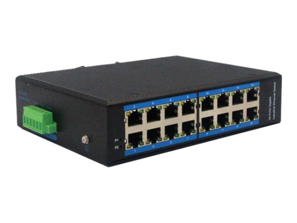 Digitus 16 Port Gigabit Ethernet Netzwerk (blau)