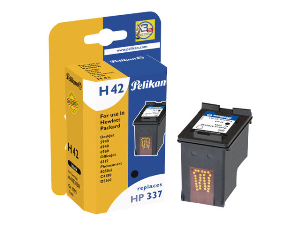 Patrone HP Pelikan C9364EE - HP337 comp. Schwarz H42