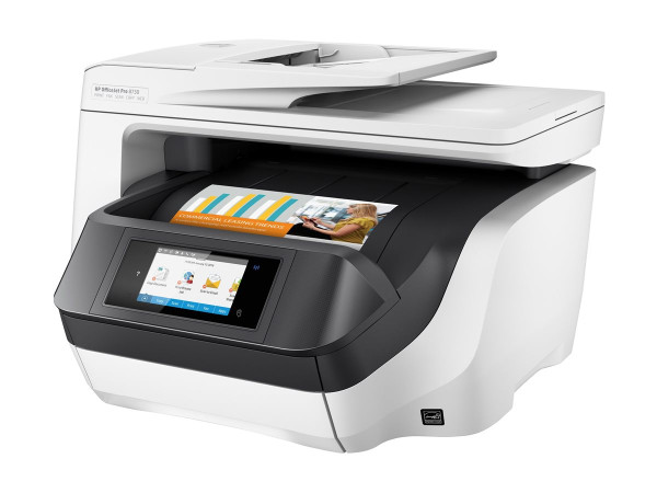 Hewlett-Packard HP OfficeJet Pro 8730 AiO A4 weiß 2400x1200