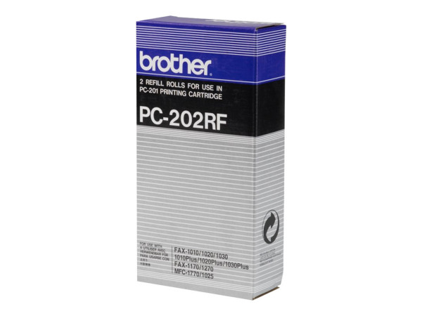 Verbrauchsmaterial Brother Thermotransferrolle PC-202RF,