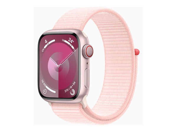 Apple Watch Series 9 (rosa/rosÃâÂ©, Aluminium, 41 mm, Sport