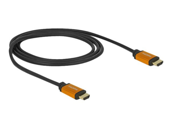 Delock UHS HDMI Kabel 48 Gbps 8K 60 Hz HDMI2.1 1,0m