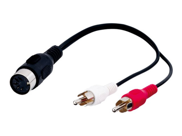 Goobay AVK 104-0020 0.2m Audio-Video-Kabel 0,2 m 1x