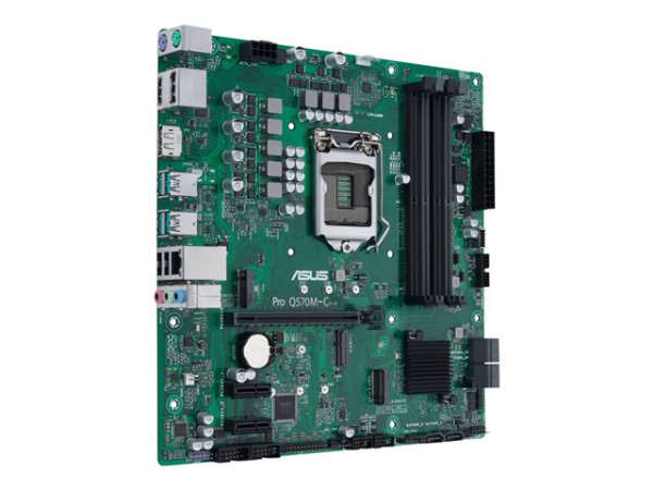 ASUS Pro Q570M-C/CSM - Motherboard - micro ATX - LGA1200-Soc