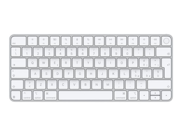 Apple Magic Keyboard mit Touch ID (silber/weiß, IT-Layout,