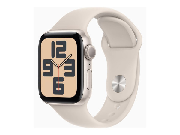 Apple Watch SE (2023) (silber/hellbeige, 40 mm,