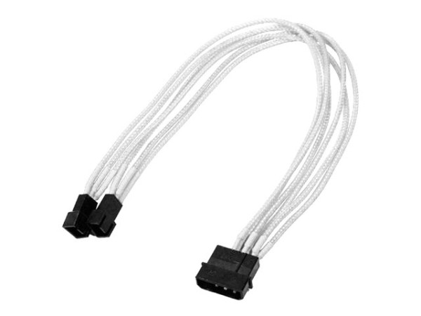 Kabel - Stromkabel Nanoxia 4-Pin Molex - 2x3-Pin 30 cm