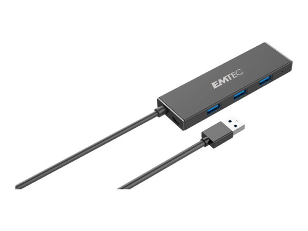 Emtec Hub Ultra Slim USB 3.1 4 Port T620 | 4 Port,