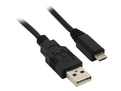 Kabel USB St."A"=>St."Micro-B" 5-pol 1,0m Inline