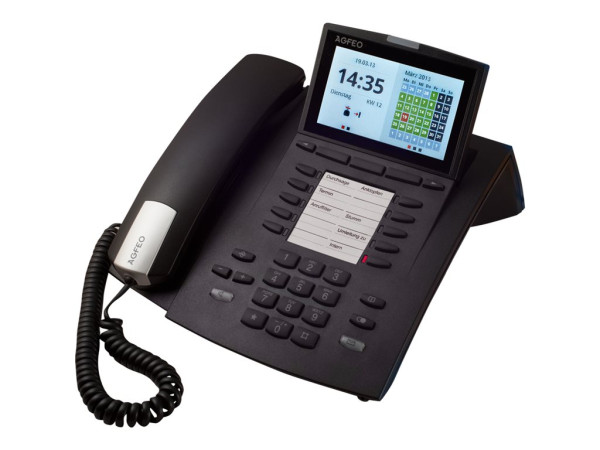 AGFEO ST 45 IP Systemtelefon schwarz