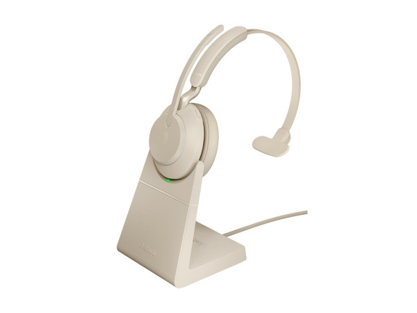 Jabra Evolve2 65 Link380a UC Mono bn beige, UC, USB-A