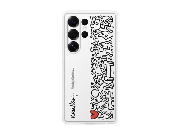 Samsung Flipsuit Case (weiß, Samsung Galaxy S25 Ultra)
