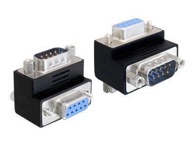 IT Produkte DeLOCK Adapter Sub-D 9Pin St/Bu 90Âø gewinkelt