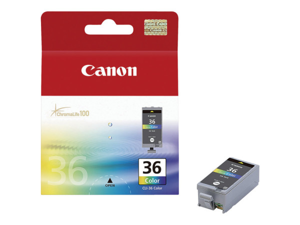 Tinte Canon CLI 36 Color