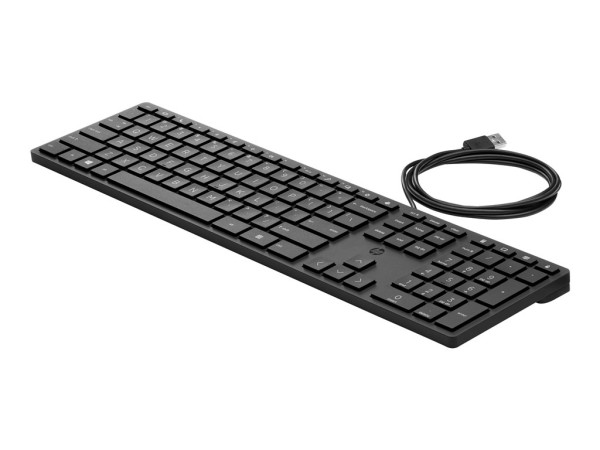 HP 320K WD KBD Tastatur DE bk | 9SR37AA#ABD