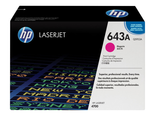 Toner HP Q5953A HP Color LJ 4700, magenta