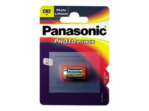 Verbrauchsmaterial Panasonic Foto Batterie Lithium CR2, 750