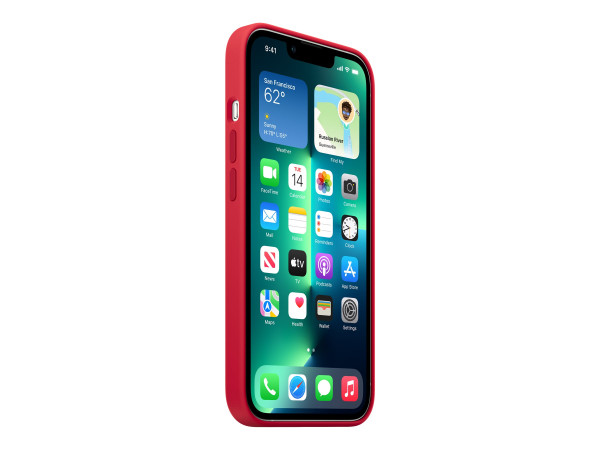 Apple Silikon Case iPhone 13 Pro rd | mit