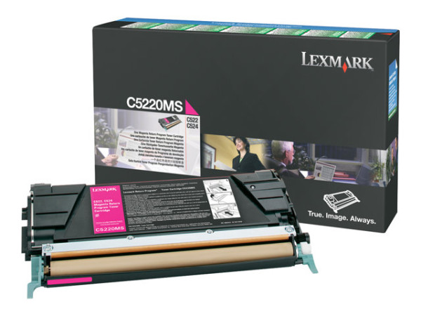 Toner Lexmark C5220MS magenta original