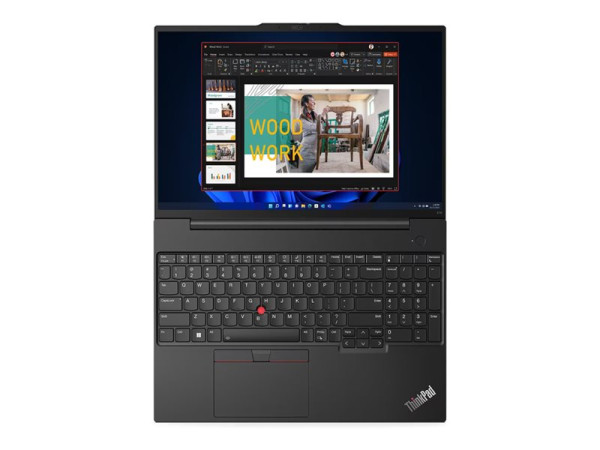 Lenovo ThinkPad E16 G1 (21JT0037GE) (schwarz, Windows 11