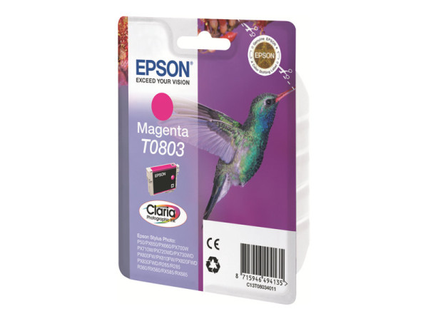 Patrone Epson R265/360 RX560 ma T0803