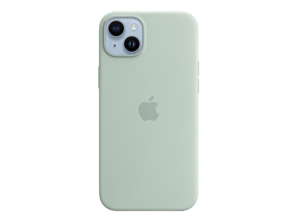 Apple Silikon Case iPhone 14 Plus gn mit MagSafe