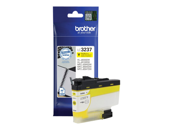 Brother Tinte YE LC-3237Y Tinte Gelb