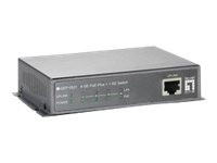 Netzwerkkomponenten LevelOne 4 GE PoE-Plus + 1 GE Switch,