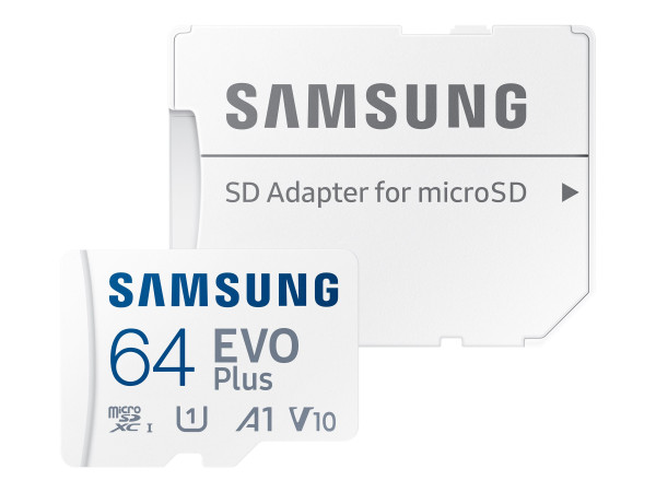 Samsung microSD64GB EVO + Video Class V10 UHS-I U1