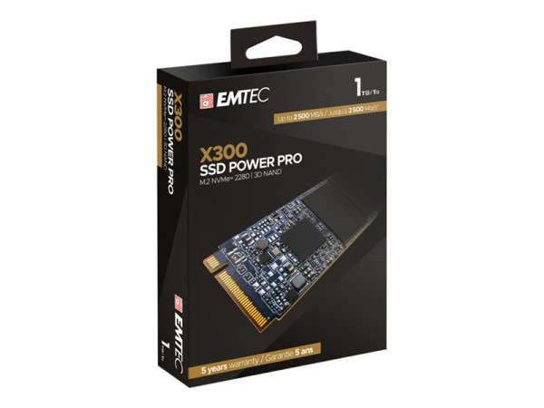Emtec SSD 1TB 2.0G/2.5G X300 PCIe M.2 ETC