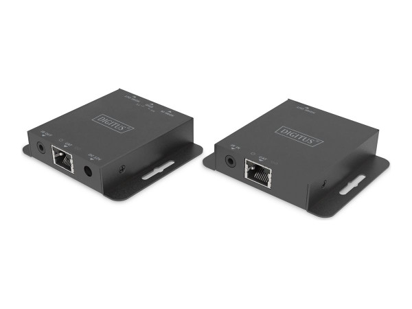 Digitus 4K HDMI Extender Set, HDMI Verlängerung (schwarz,
