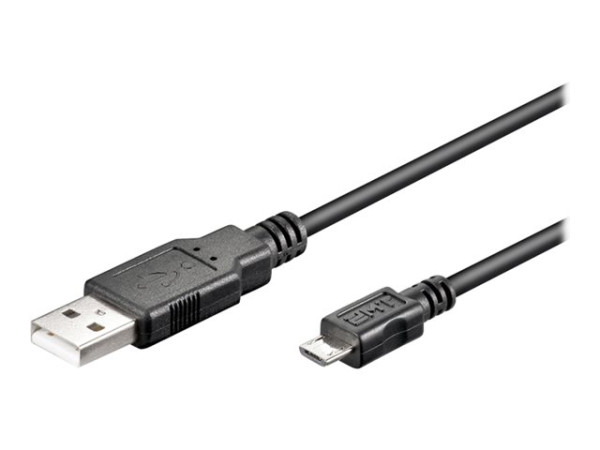 Goobay (ohne Kennzeichnung) USB MICRO-B 030 SCHWARZ 0.30