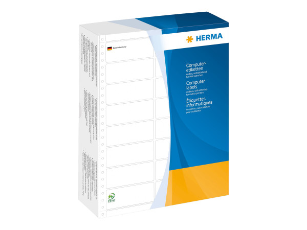 HERMA Computeretiketten wei? 210,82x150 mm perf. 1000 St.