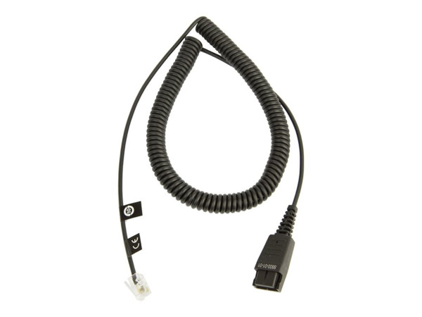 Headsets Jabra Kabelunterteil,spiral, QD 8800-01-01