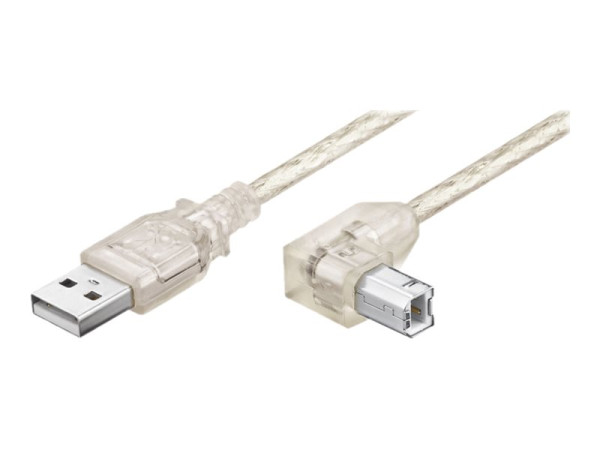 Goobay (ohne Kennzeichnung) USB AB 050 90° HiSpeed 2.0 TRAN