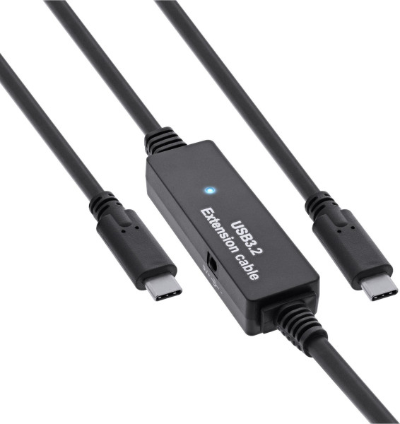 InLine USB 3.2 Gen.1 Aktiv-Kabel, USB-C Stecker an USB-C St