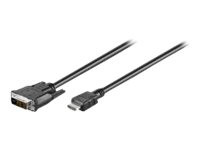 Goobay MMK 630-0100 1.0m (HDMI+ DVI) HDMI / DVI-D Kab