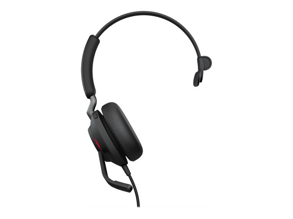 Jabra Evolve2 40 SE (schwarz, Mono, USB-C, MS)
