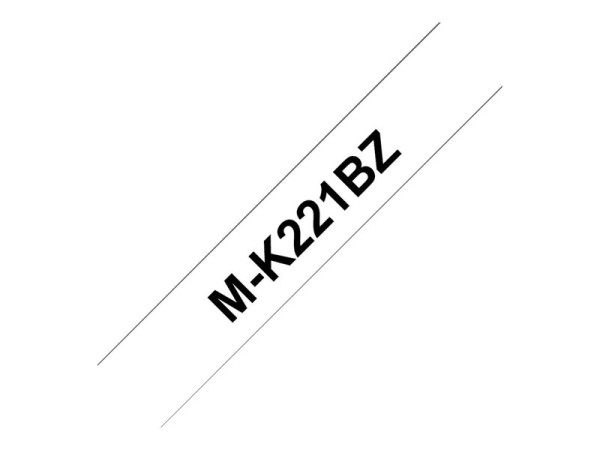 Verbrauchsmaterial Brother Schriftband M-K221, P-Touch M, 9