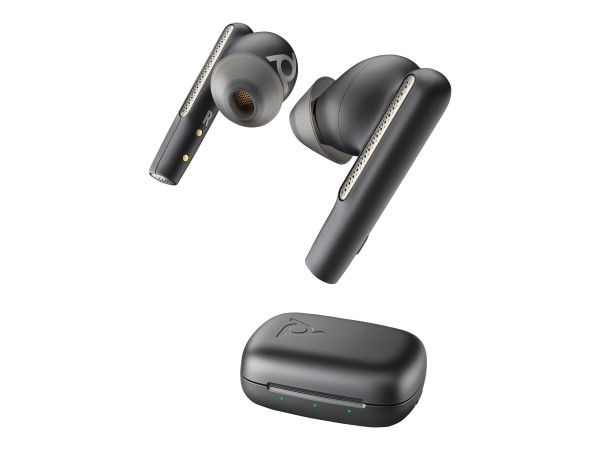 Plantronics Poly Voyager Free 60 Earbuds (schwarz, +Basic