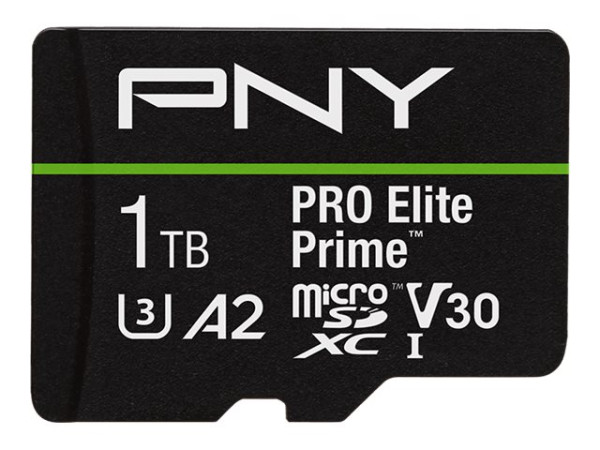 PNY Pro Elite Prime microSD 1 TB (schwarz/grün, Class 10,