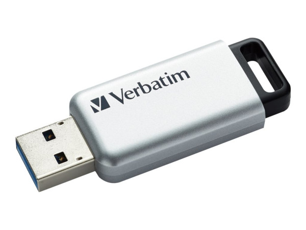 Verbatim USB 64GB Secure Pro, USB-Stick schwarz 64 GB