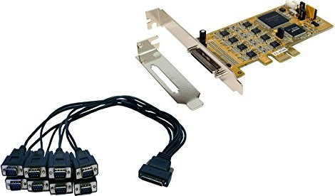 Exsys EX-45368 8x seriell, PCIe 2.0 x1