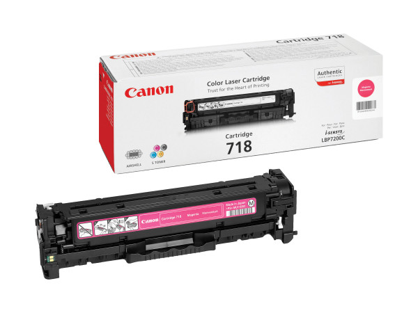 Toner Canon 718 magenta 2900 Seiten