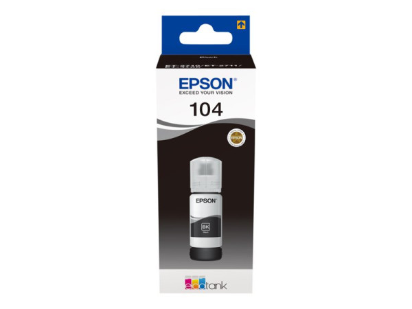 Epson Tinte BK 104-Serie C13T00P140 | 104