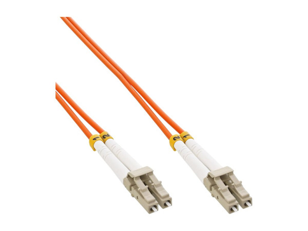 InLine® LWL Duplex Kabel, LC/LC 50/125Ám, 1m
