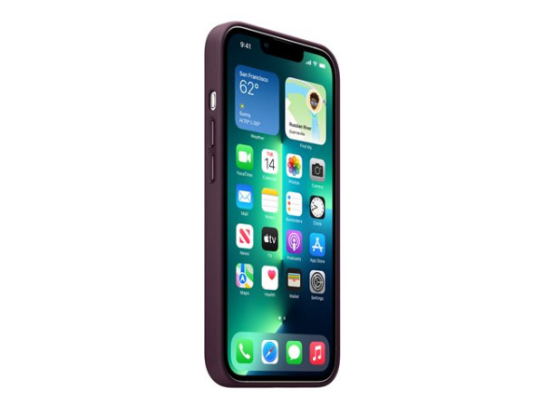 Apple Leder Case iPhone 13 Pro vi | mit