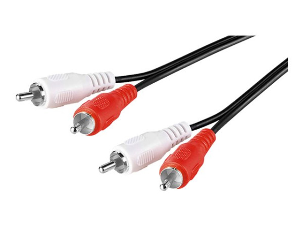 Audio&HiFi Zubehör goobay Kabel StereoCinch -> StereoCinch