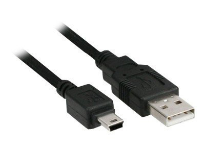 InLine® USB 2.0 Mini-Kabel, Stecker A an Mini-B Stecker